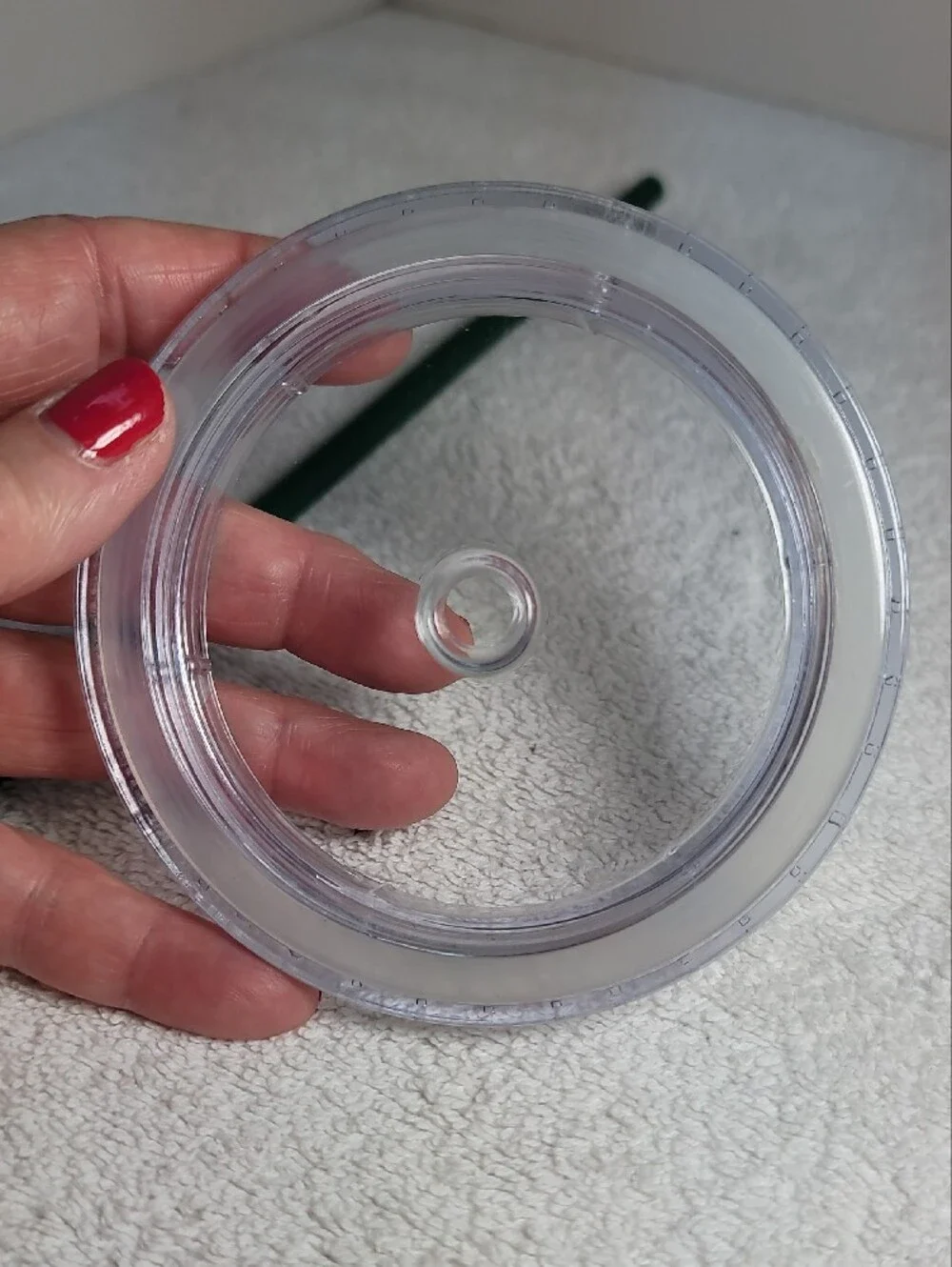 Starbucks clear reusable